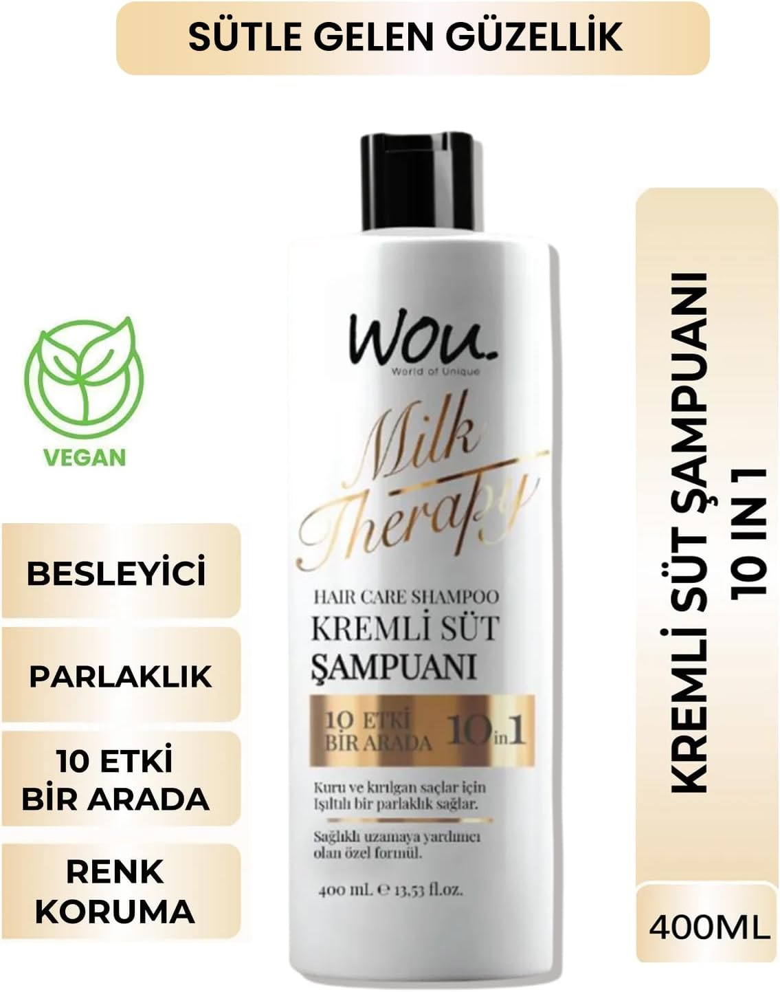 Alternative view of WOU Therapy Şamp. 400Ml