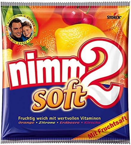 Nımm2 Vitamin İlaveli Meyve Sulu Dolgulu Yumuşak Çiğnenebilir Şekerlemeler 116 Gram