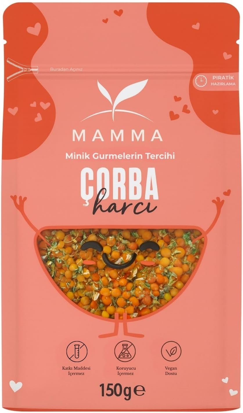 Sebzeli Mercimek Çorbası+7ay