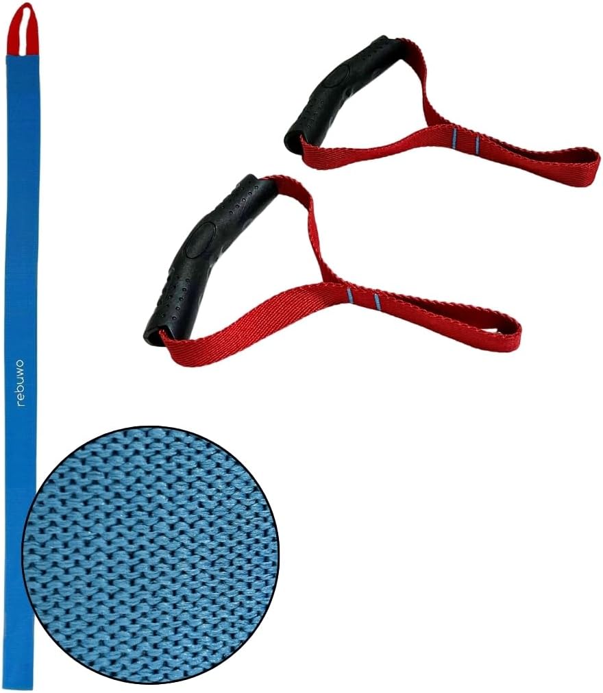 Barfiks Lastiği Orta Sert Mavi Direnç Bandı Pull Up Assistance Band Barfiks Çekme Destek Lastiği, Crossfit & Fitness Egzersiz Bandı