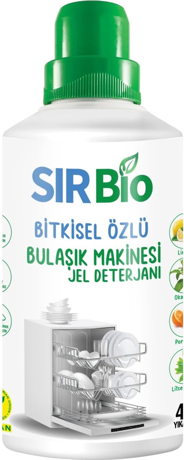 Sır Bio Bitkisel Özlü Bulaşık Makinesi Jel Deterjanı 1000 ML - Görsel 3