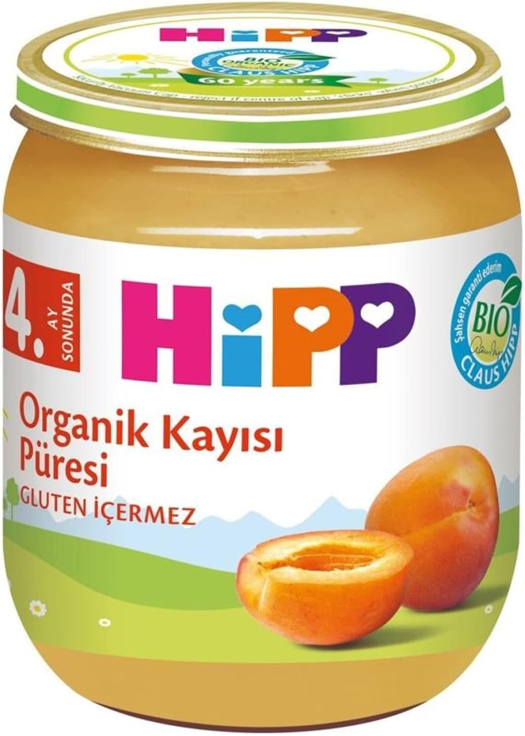 Alternative view of Organik Kayısı Püresi 125 gr