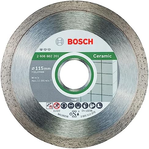 Professional Accessories Elmas Kesme ve Delme Aksesuarları, Disk, Gri, 115x22.23x1.6x7 mm, 1 Adet - Görsel 3