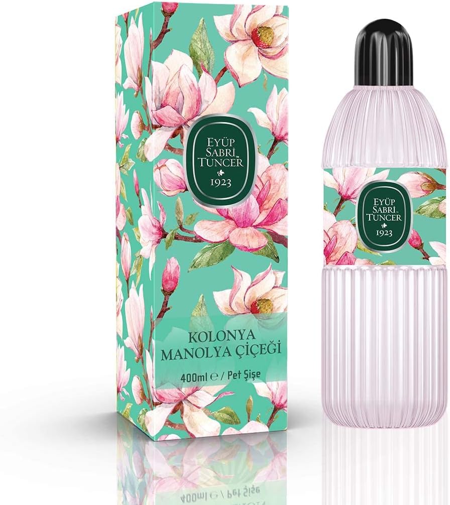 Manolya Çiçeği Kolonyası 400 Ml Silindir Pet Şişe - Görsel 2