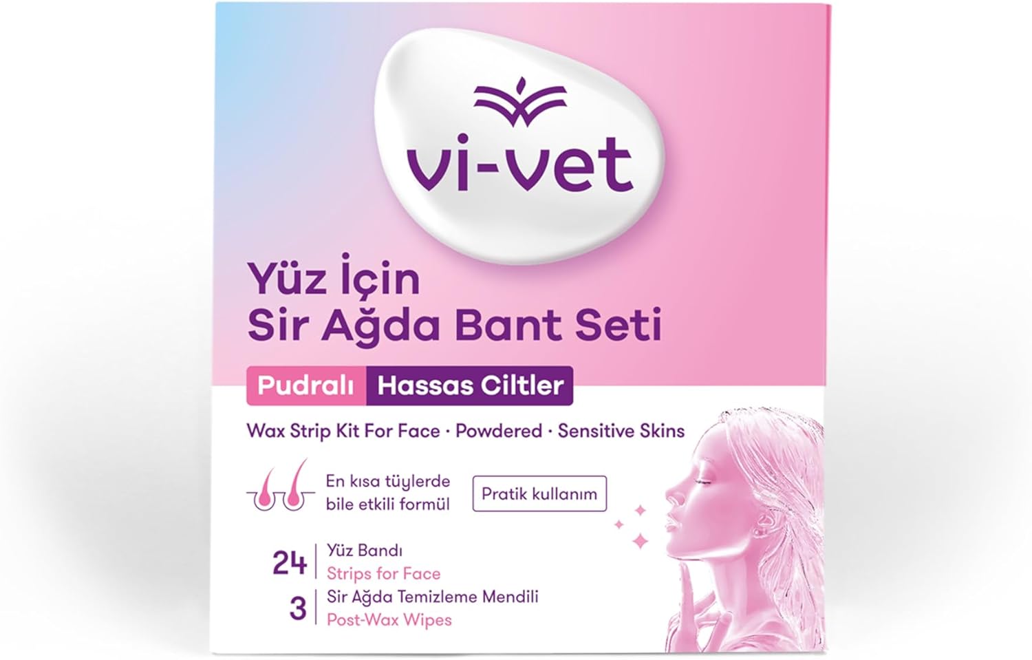 Alternative view of Ağda Bandı (Yüz İçin) Pudralı (Yeni), 24 Adet
