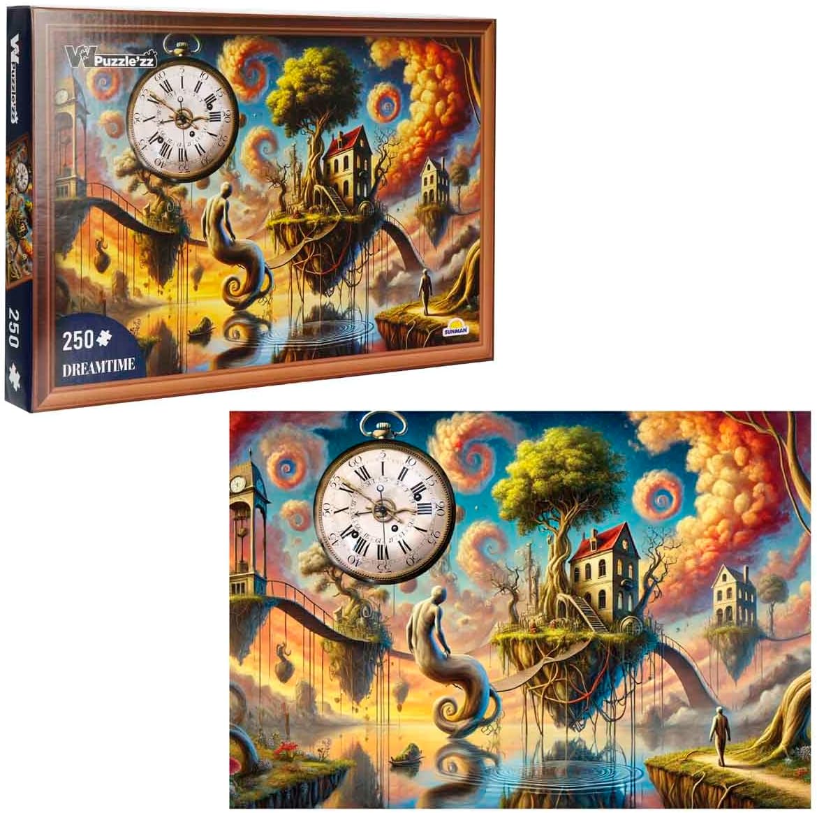 Alternative view of Puzzle 250 Dreamtime