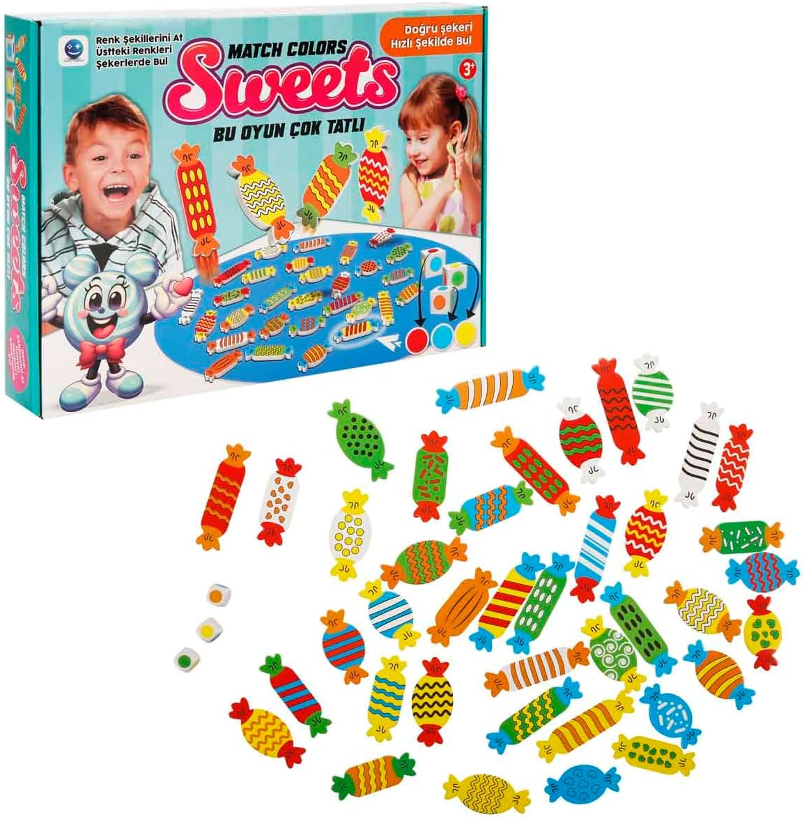Alternative view of Oyun Match Colors Sweets