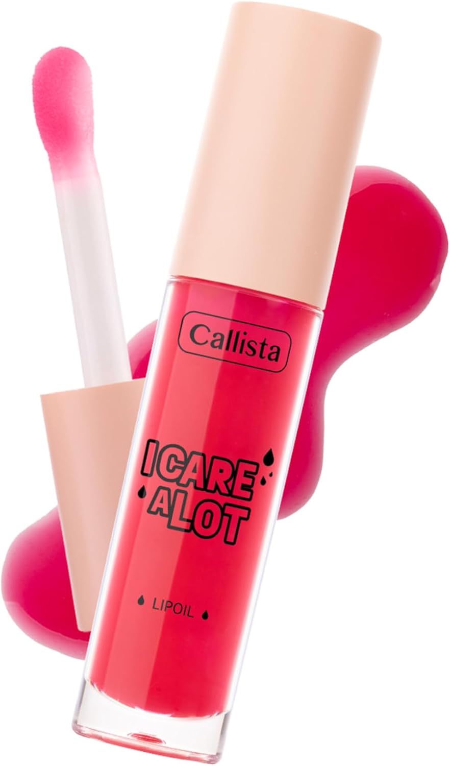 Alternative view of Callista I Care A Lot Lip Oil Nemlendirici ve Parlatıcı Dudak Bakım Yağı - 10 Sweetie Pink - Pembe