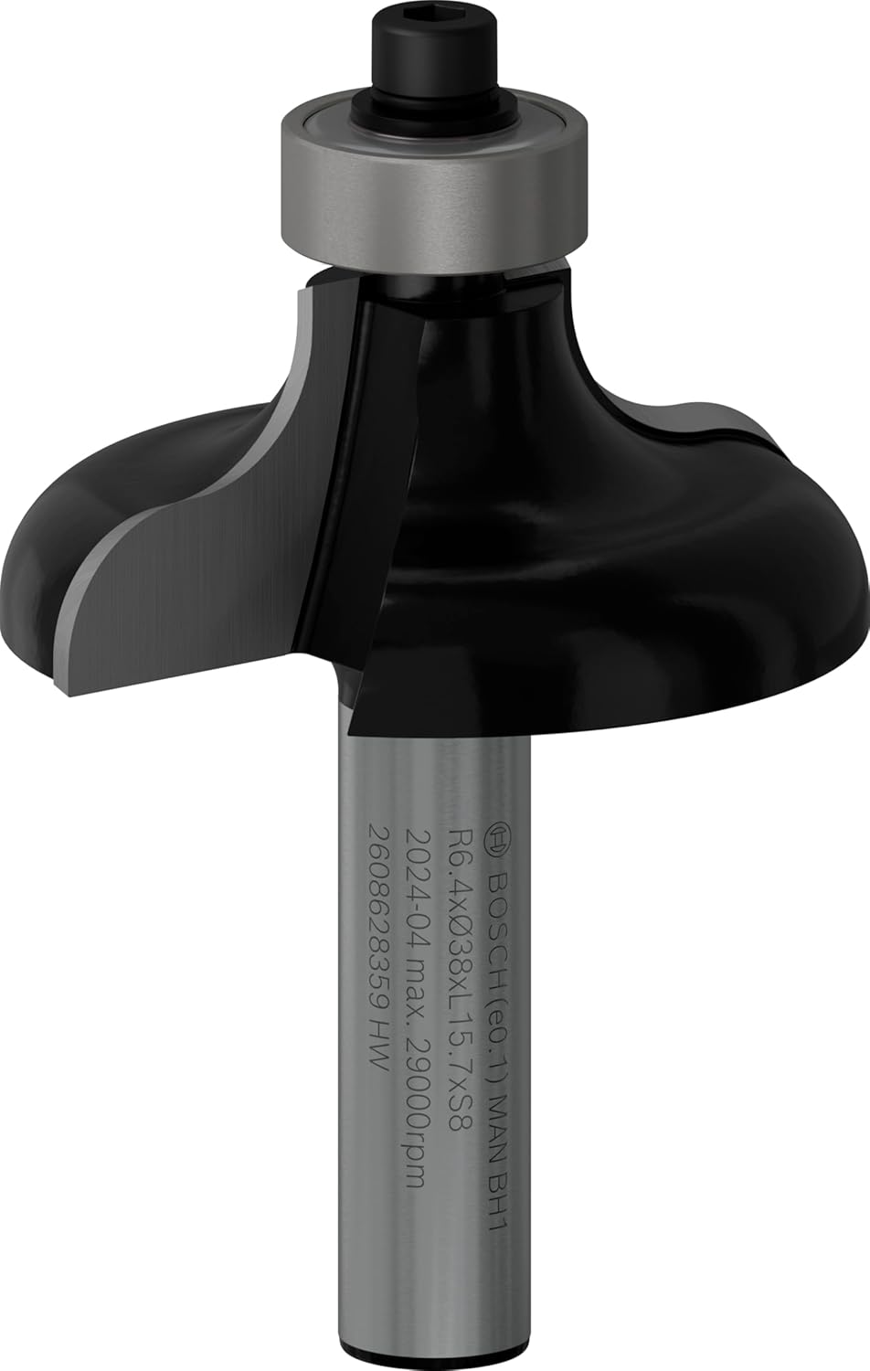 Alternative view of 2608628359 aksesuarı profil freze G 8 mm, R1 6,35 mm, D 38 mm, L 16 mm, G 57 mm
