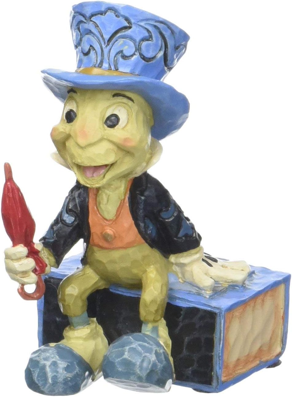 geleneklerine göre 4054286 Jiminy kriket mini figür, taş, renkli, 4 x 5 x 7 cm - Görsel 2