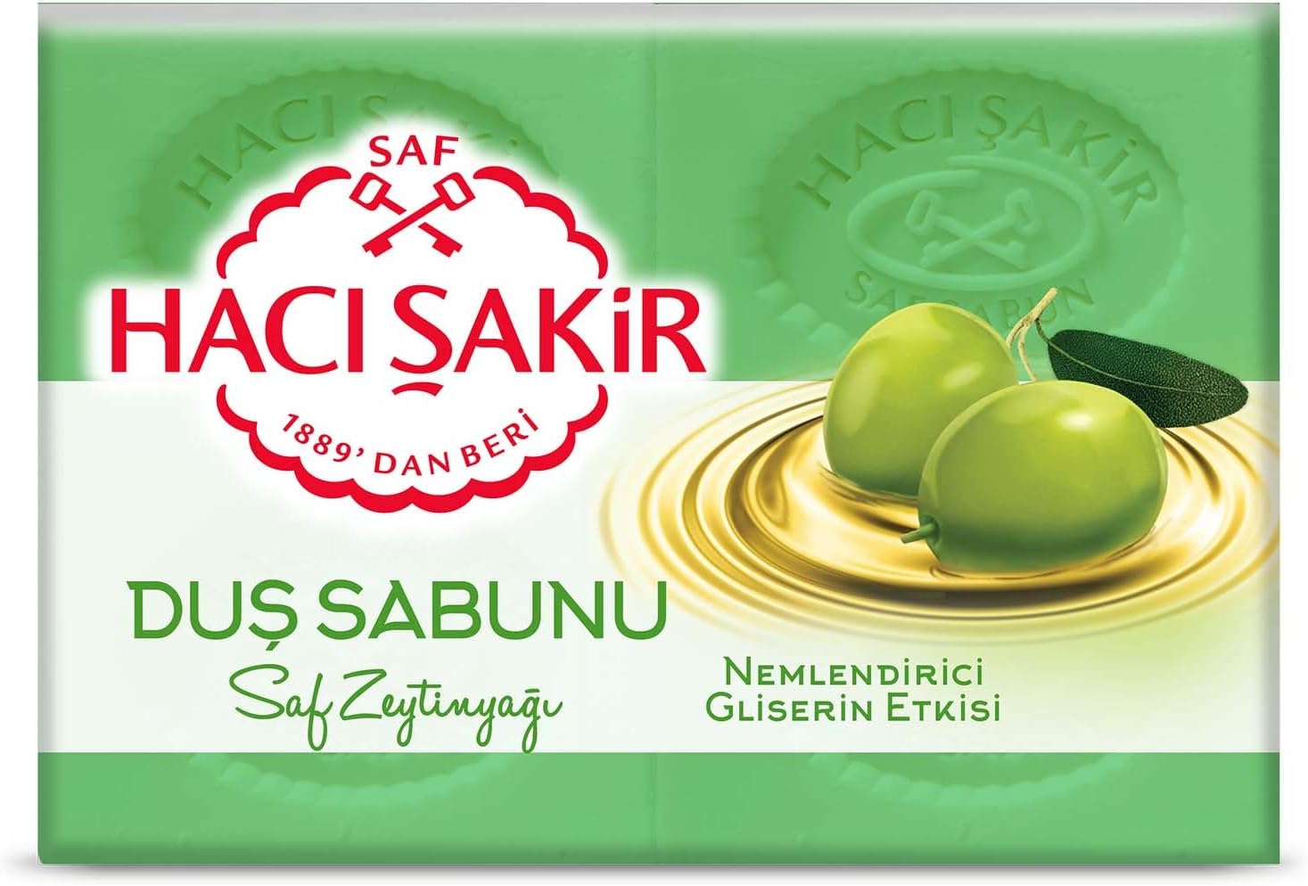 Alternative view of Zeytinyağı Gliserinli Saf Zeytinyağı Duş Sabunu (4 Adet)