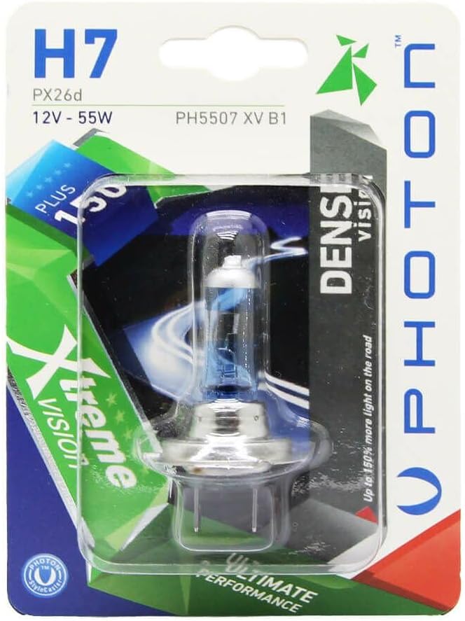 Alternative view of PHOTON Ampul H7 12V 55W Xtreme Vision +%150 Fazla Işık (Tekli Blister) PHT PH5507 XV B1