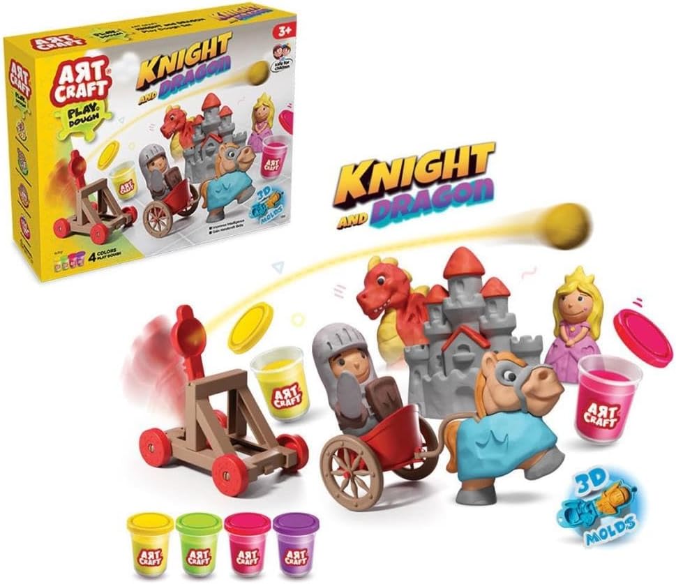 Alternative view of Art Şövalye ve Ejderha Oyun Hamur Set 280 gr