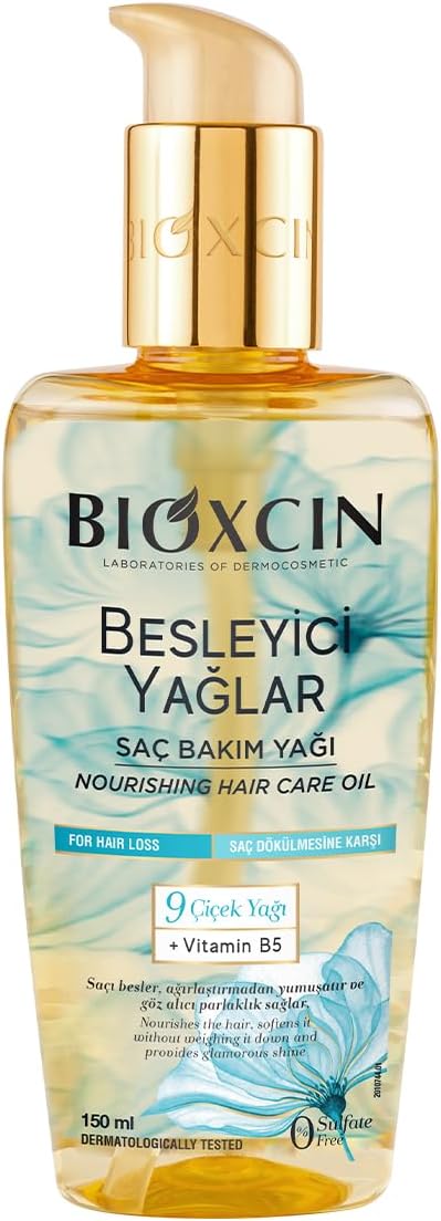 Besleyici Saç Bakım Yağı 150 ml – 9 Çiçek Yağı, B5 Vitamini ve BioComplex B11 ile Kuru ve Yıpranmış Saçlar İçin Yoğun Bakım - Görsel 3