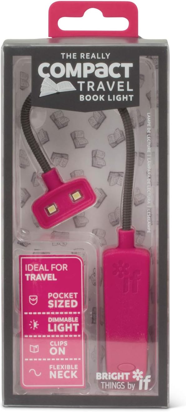 Alternative view of The Really Compact Travel Book Light - Pink