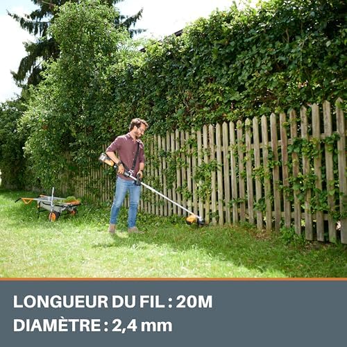 Alternative view of WA0209 WG185E/WG186E İçin 2.4mm 20 Metre (5x 4m) PRO-GRADE Spiral Burgulu Yedek Misina