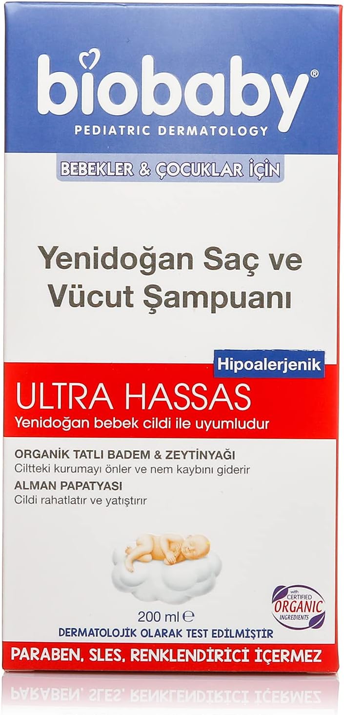 Yenidoğan Saç ve Vücut Şampuanı, 200ML - Görsel 3