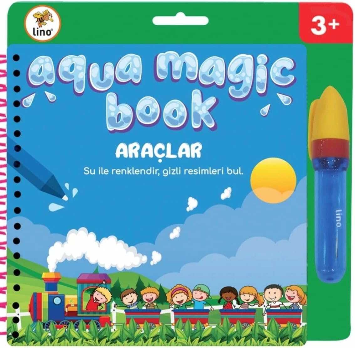 Aqua Book Araçlar (Sihirli Boyama Kitabı)