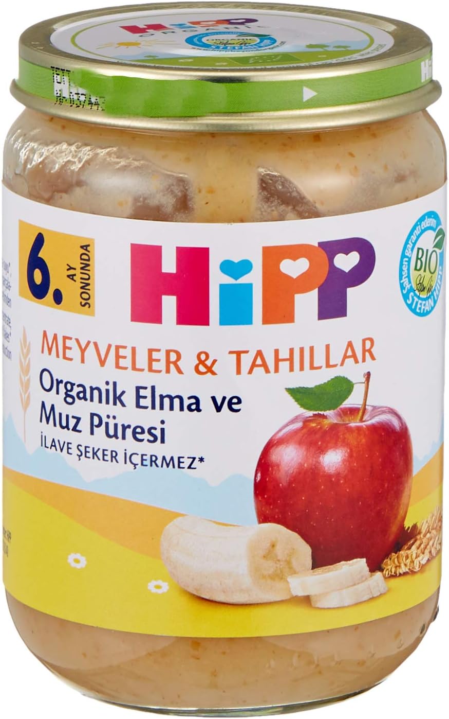 Alternative view of Organik Elma ve Muz Püresi 190 gr