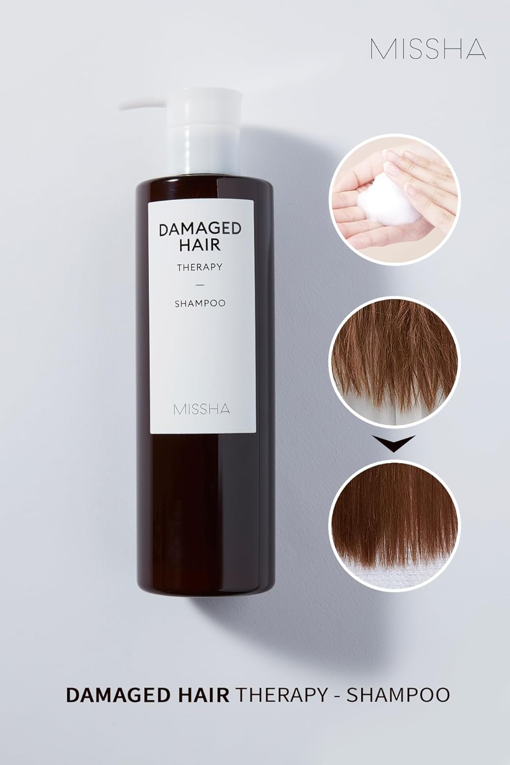 Alternative view of Yıpranmış Saçlar İçin Yoğun Bakım Şampuanı Damaged Hair Therapy Shampoo 8809581451414