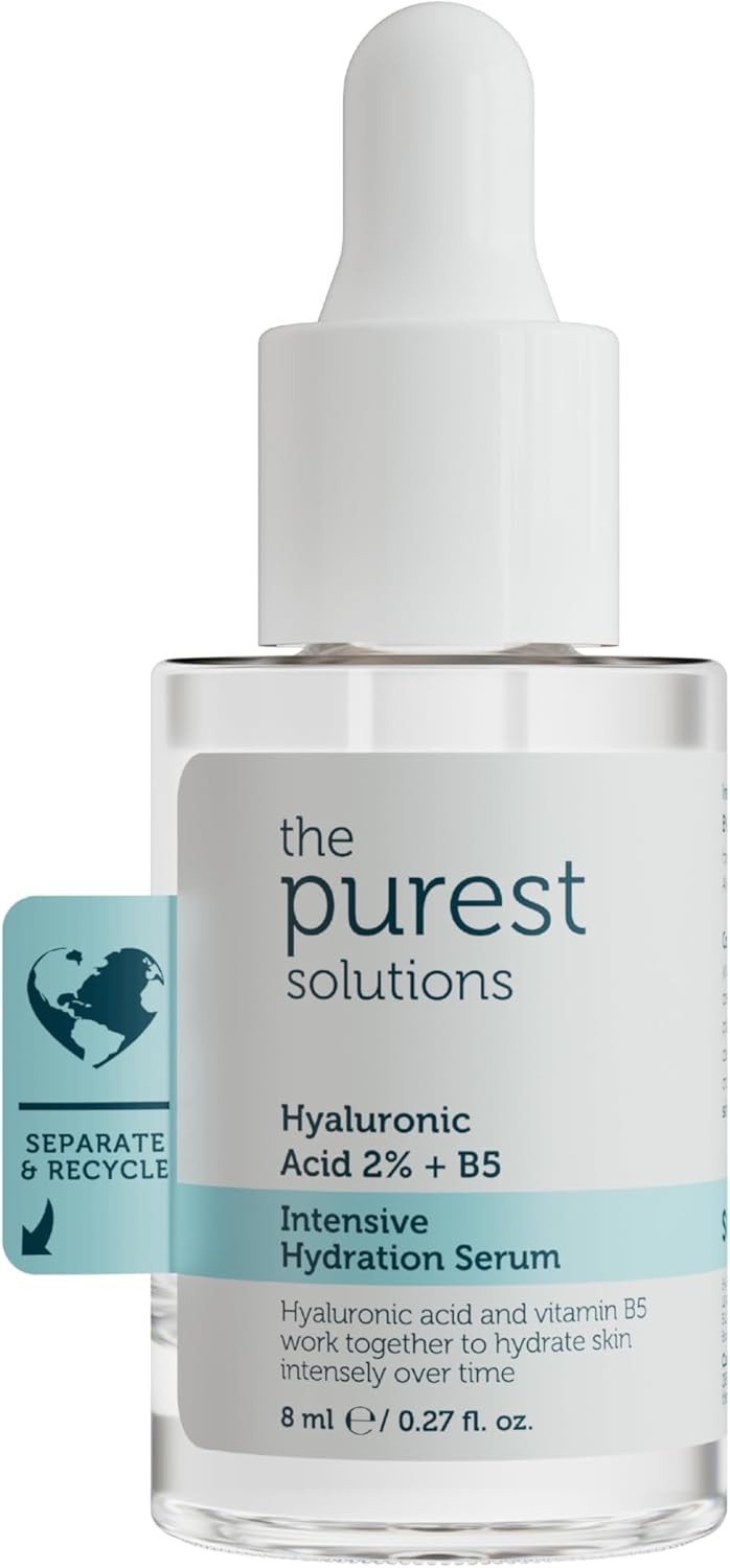 Alternative view of The Purest Solutions Yoğun Nemlendirme ve Dolgun Görünüm Etkili Yenileyici Hyalüronik Asit Cilt Bakım Serumu, Seyahat Boy 8 ml