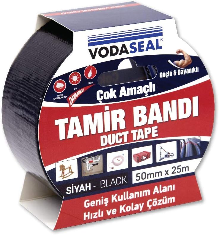 Alternative view of Çok Amaçlı Tamir Bandı, 50mmx25mt, Siyah