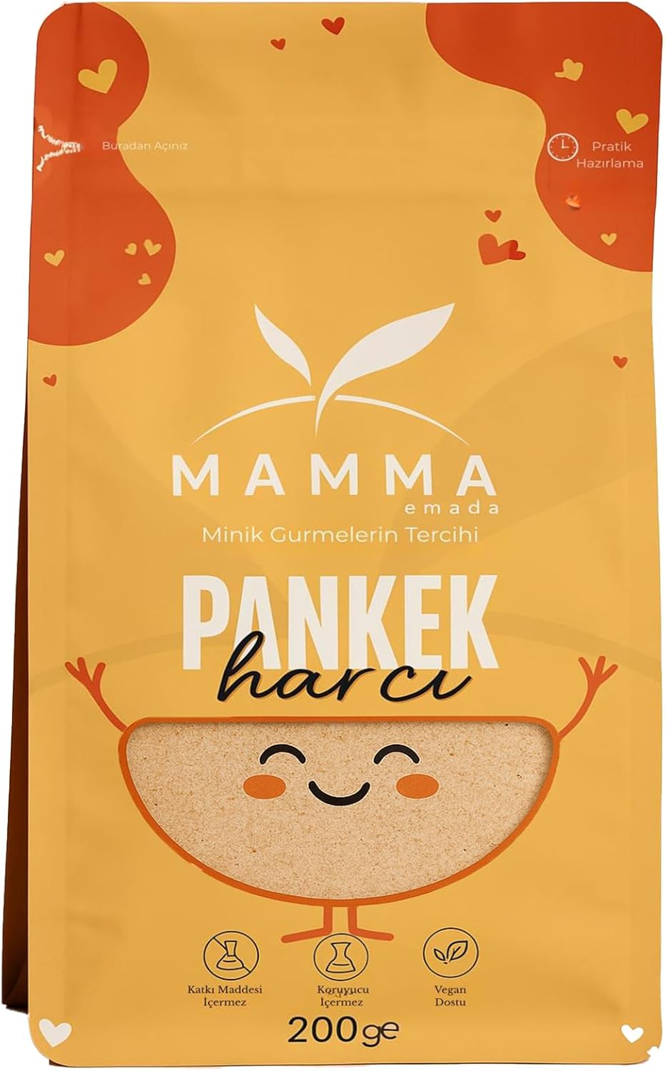 Kavılca Unlu Balkabaklı Pankek Harcı (+7ay) - Görsel 2