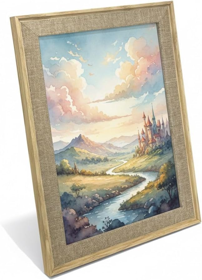 Premium Serisi 20 * 30 CM Ahşap Resim Çerçevesi Bej - Görsel 3