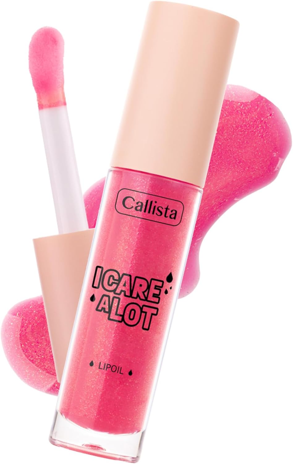 Callista I Care A Lot Lip Oil Nemlendirici ve Parlatıcı Dudak Bakım Yağı - 20 Glow Up Pink - Pembe - Görsel 3