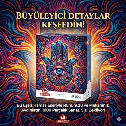 Fatma'nın Eli 1000 Parça Puzzle - Görsel 3