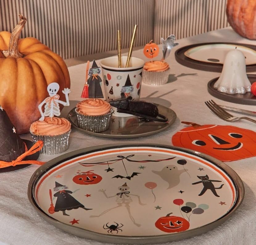 - Halloween! Dinner Plates - Bayramı Tabak (L) (8'li)