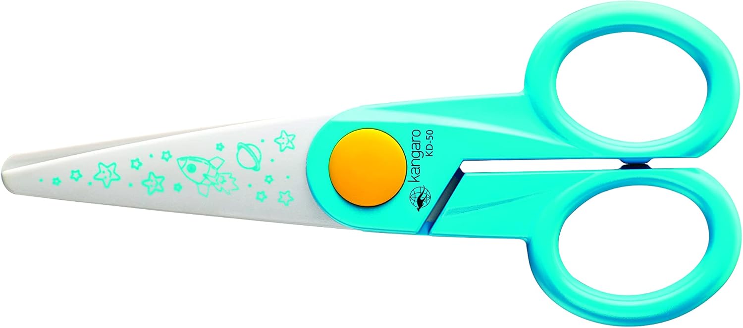 Alternative view of KIDS, KD-50 PLASTİK MAKAS, 126 mm MAVİ