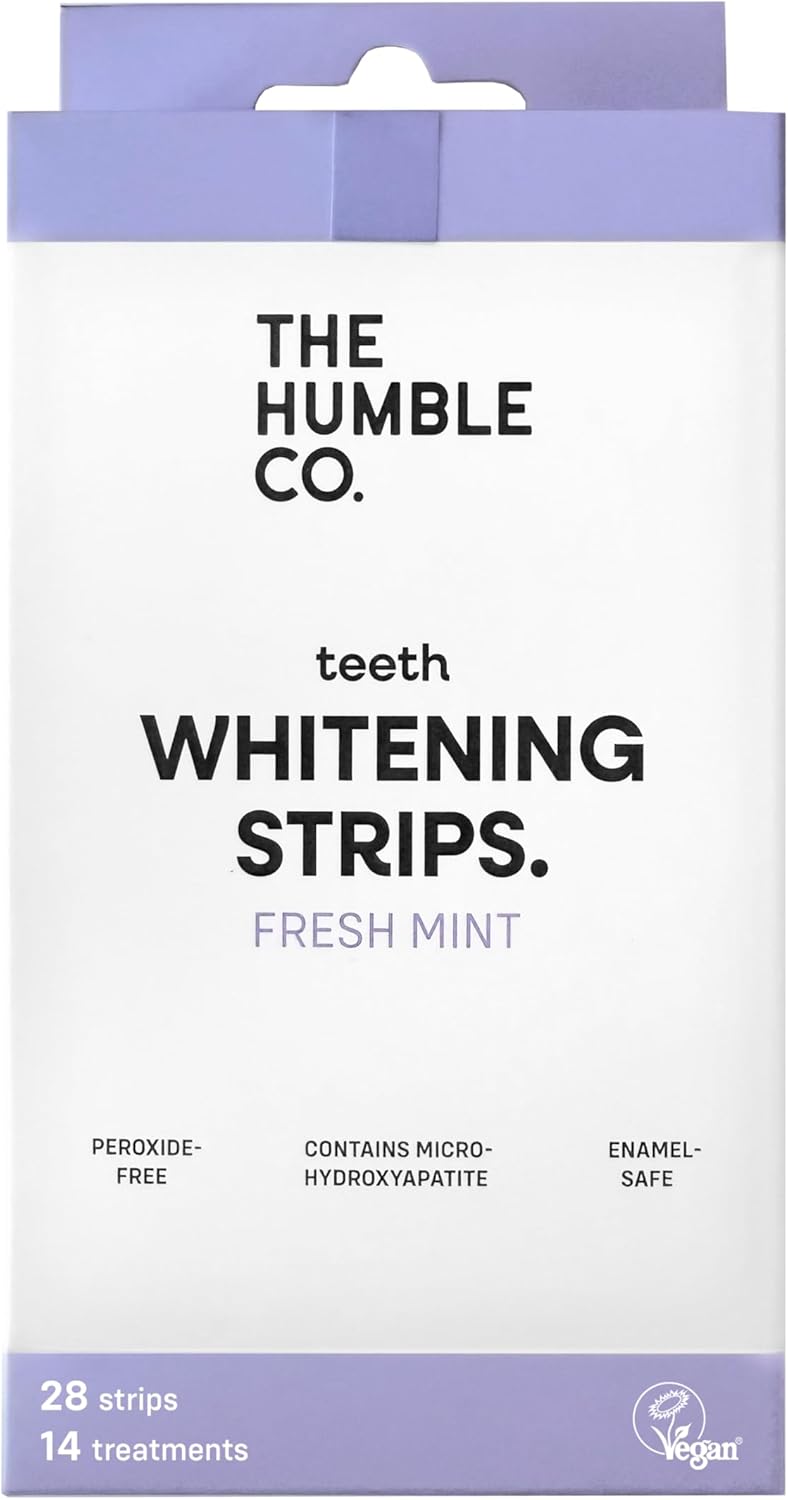 Alternative view of Diş Beyazlatma Bandı Nane Teeth Whitening Strips - Fresh Mint (28 Strips) Peroksit içermez –dişlere ve diş etlerine karşı nazik, Hidroksiapatit ile güçlendirilmiş