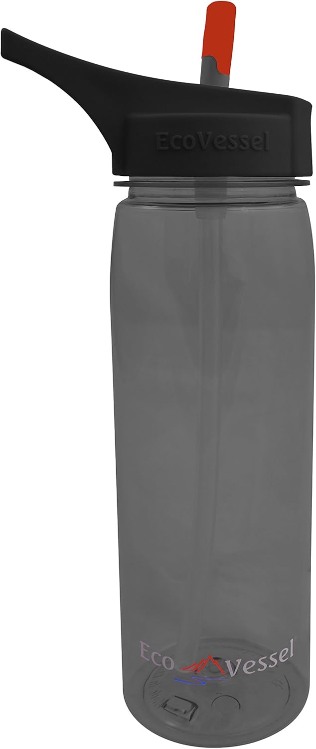 Alternative view of Tritan Plastik Termos, 0.75 lt, Siyah