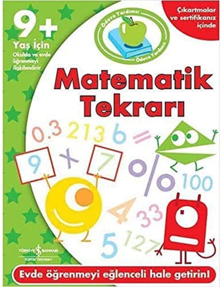 Ödeve Yardımcı Matematik Tekrarı: 9+ Yaş İçin Okulda ve Evde Öğrenmeyi İlişkilendirir - Evde Öğrenmeyi Eğlenceli Hale Getirin!
