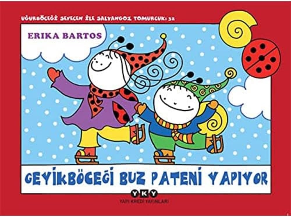Uğurböceği Sevecen ile Salyangoz Tomurcuk 32 - Geyikböceği Buz Pateni Yapıyor