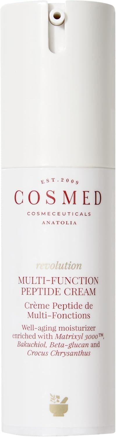 Cosmed Yaşlanma ve Kırışıklık Karşıtı Peptitli Nemlendirici Cilt Bakım Kremi - Multi-Function Peptide Cream - 30 ml - Görsel 2