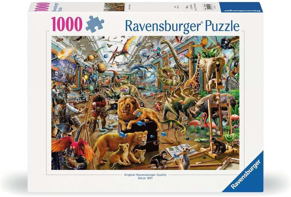 , 1000p Puzzle Müzede, Yetişkin Puzzle