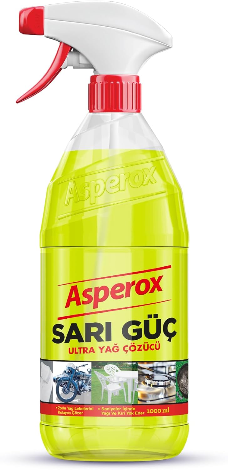 Sarı Güç Yağ Çözücü Sprey 1000 ml