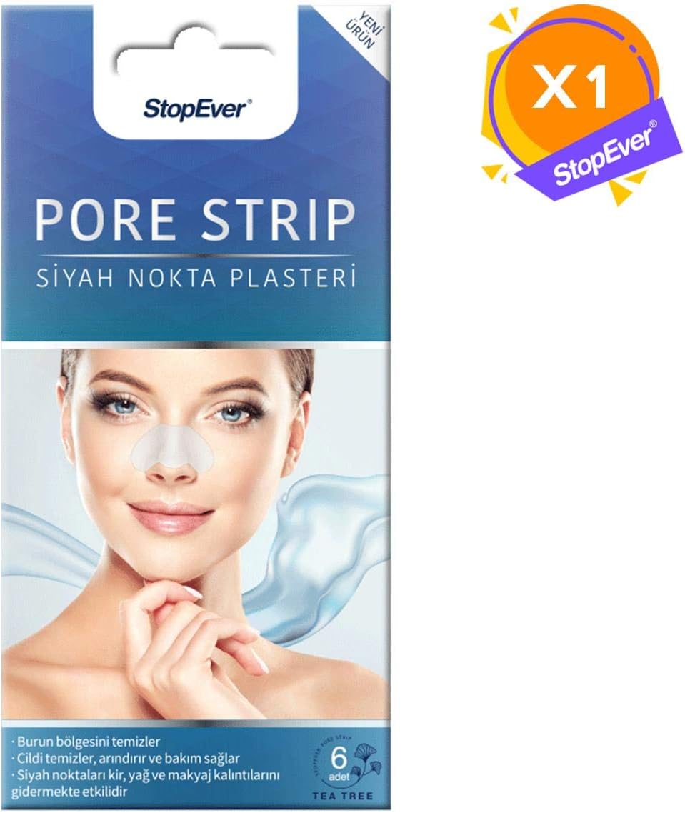 Stopever Pore Strip Siyah Nokta Burun Plasteri