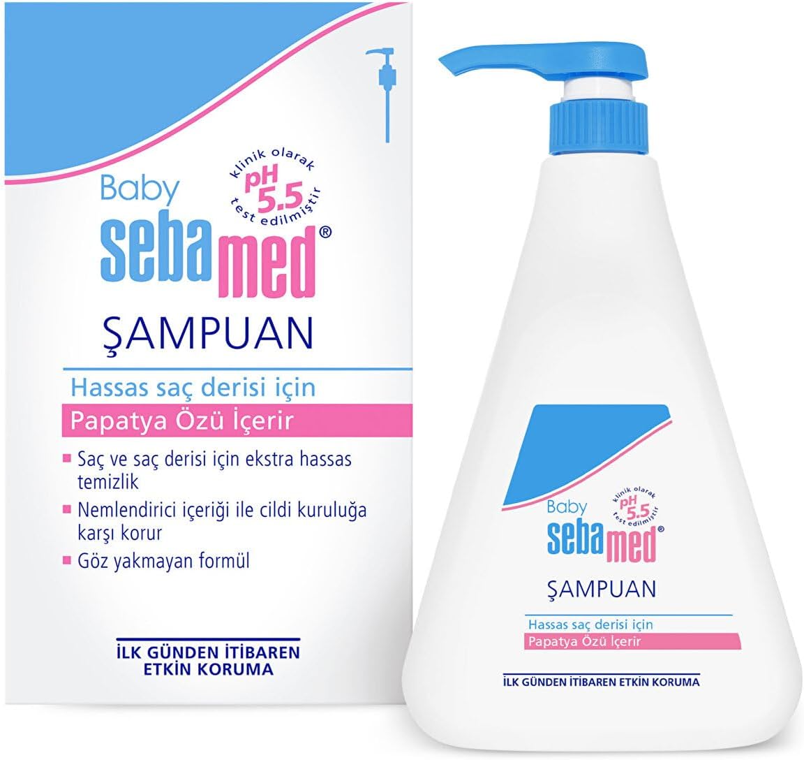 Alternative view of Baby pH 5.5 Göz Yakmayan Formül Nemlendirici Etkili Papatya Özütlü Bebek Şampuanı 750 ml