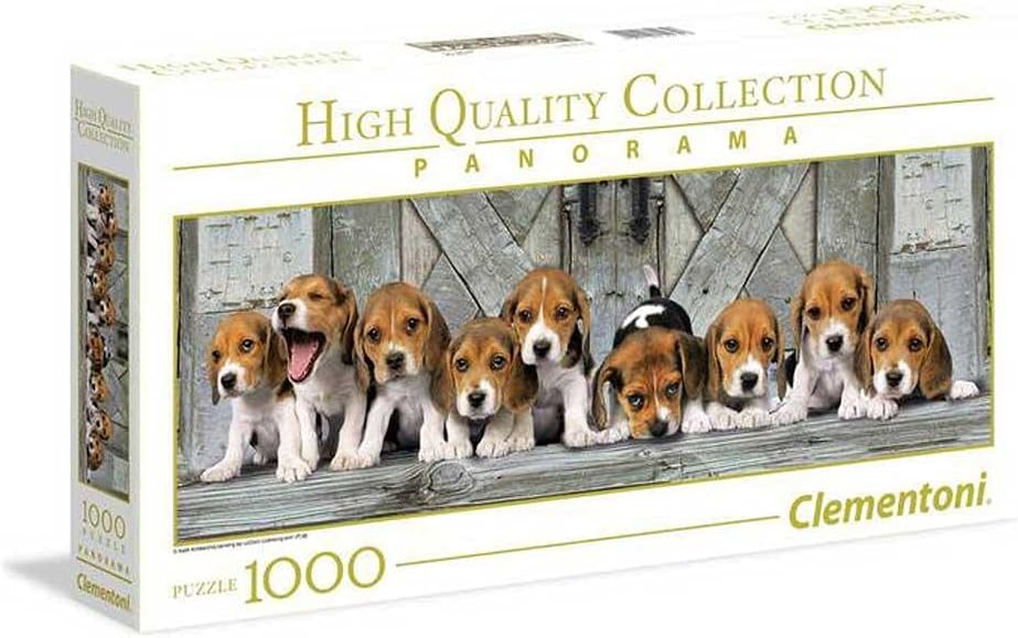 Alternative view of - 1000 Parça HQ Panorama Yetişkin Puzzle - Beagles