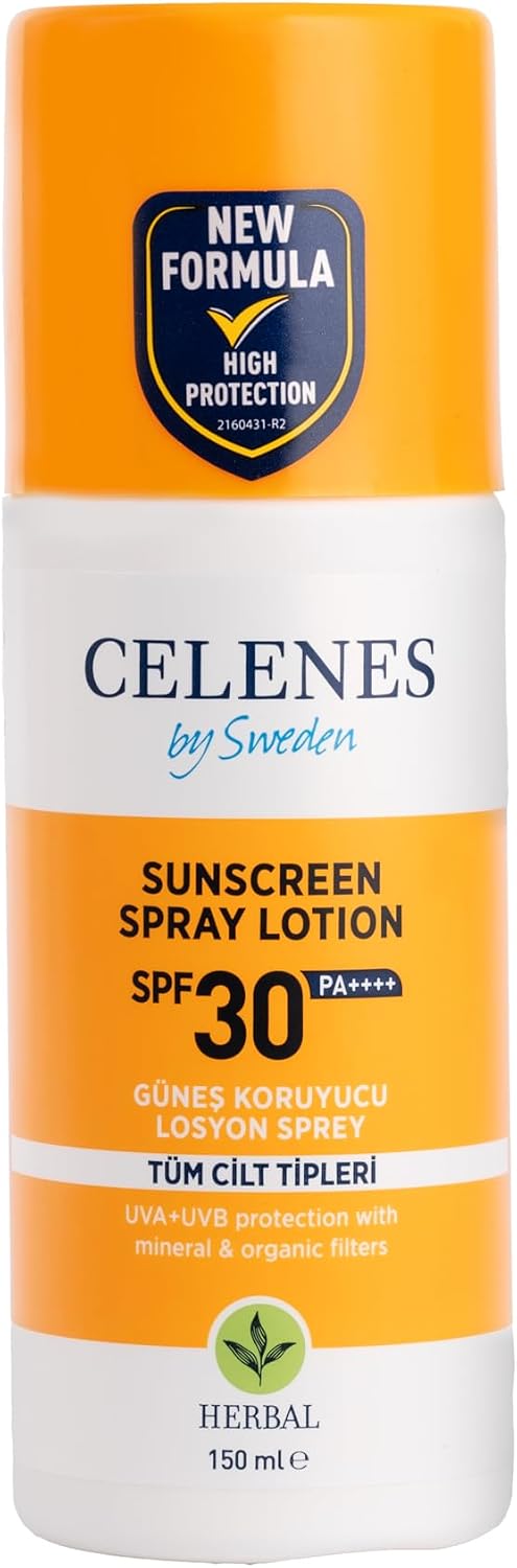 By Sweden Herbal Güneş Koruyucu Losyon Spray SPF30 150ml