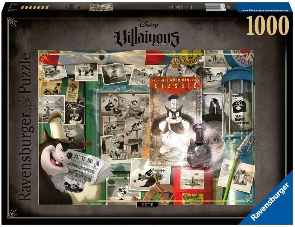 Alternative view of 168873 1000 Parçalı Puzzle Villains: Pete, Renkli