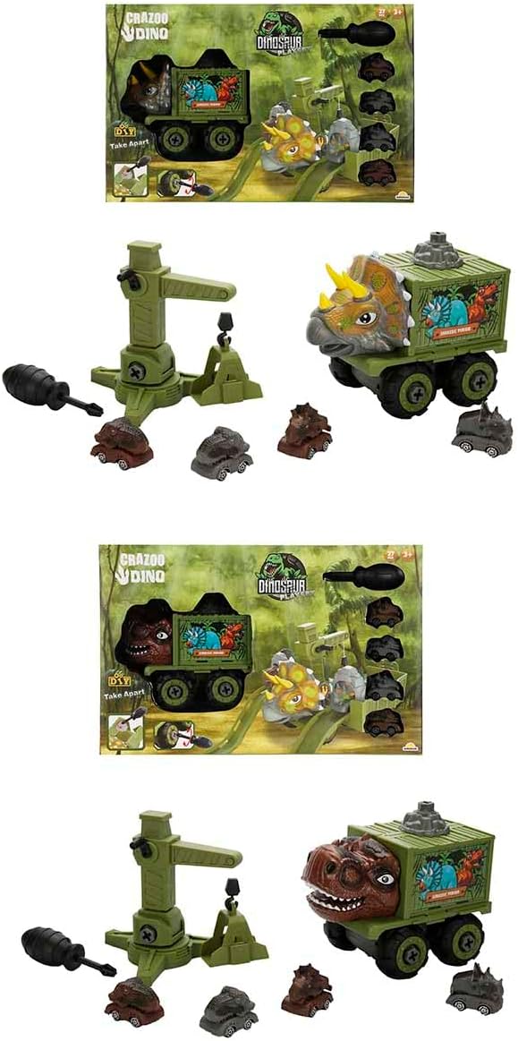 Alternative view of Sök Tak Dinozor T-Rex/Triceratops 27 parça 2 adet