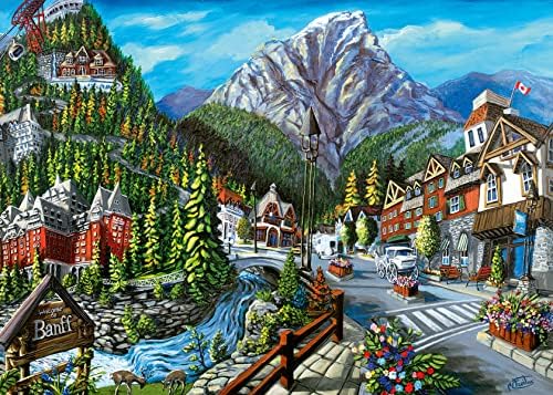 Alternative view of 164813 1000 Parça Puzzle Banff Wanderlust Wanderlust, Çok Renkli