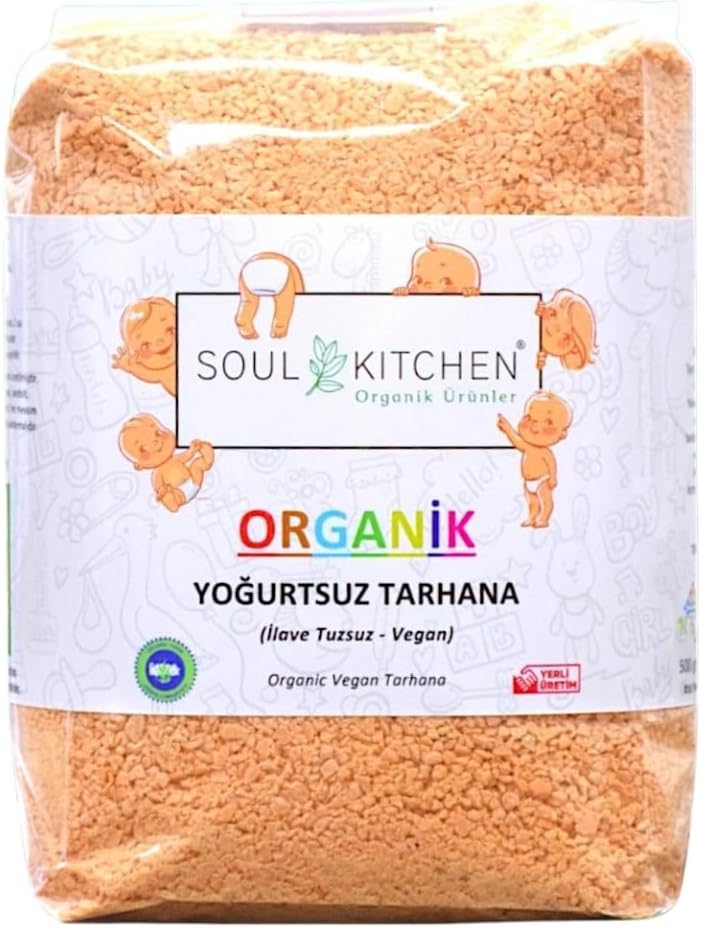 Organik Yoğurtsuz Tarhana 250gr (Vegan) (İlave Tuzsuz)