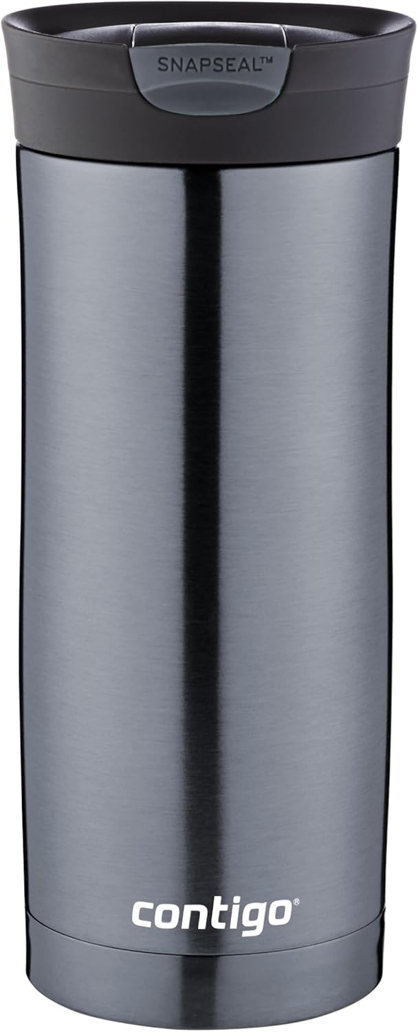 Huron Snapseal Termos Bardak 470 mL Gri - Görsel 3