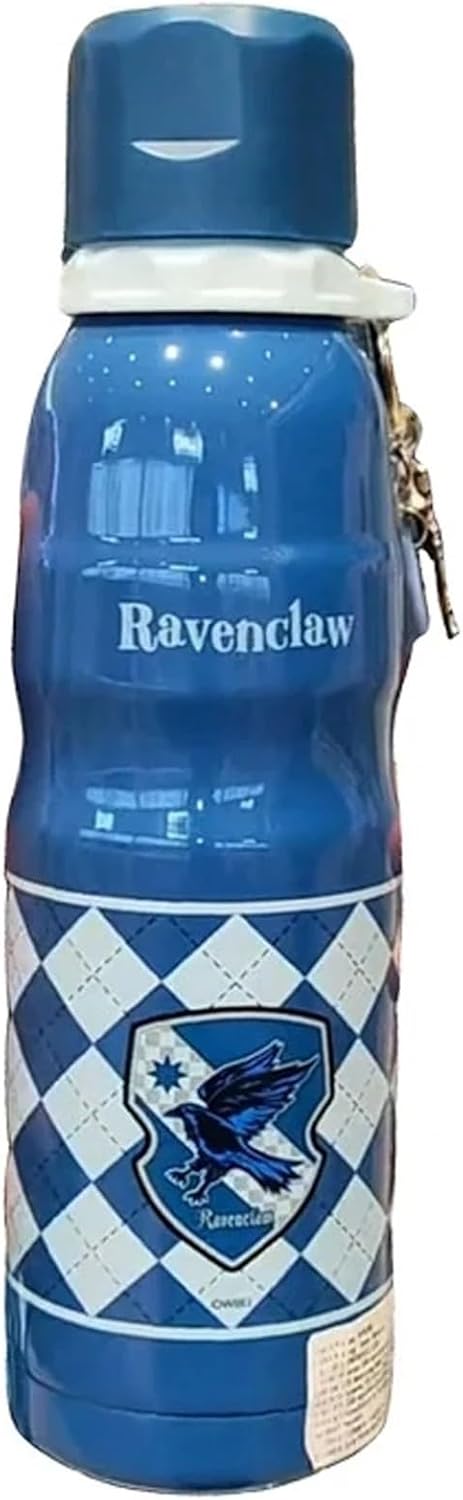 Potter Lisanslı Charmlı Termos, 600 ml Kapasite, Mavi - Görsel 3