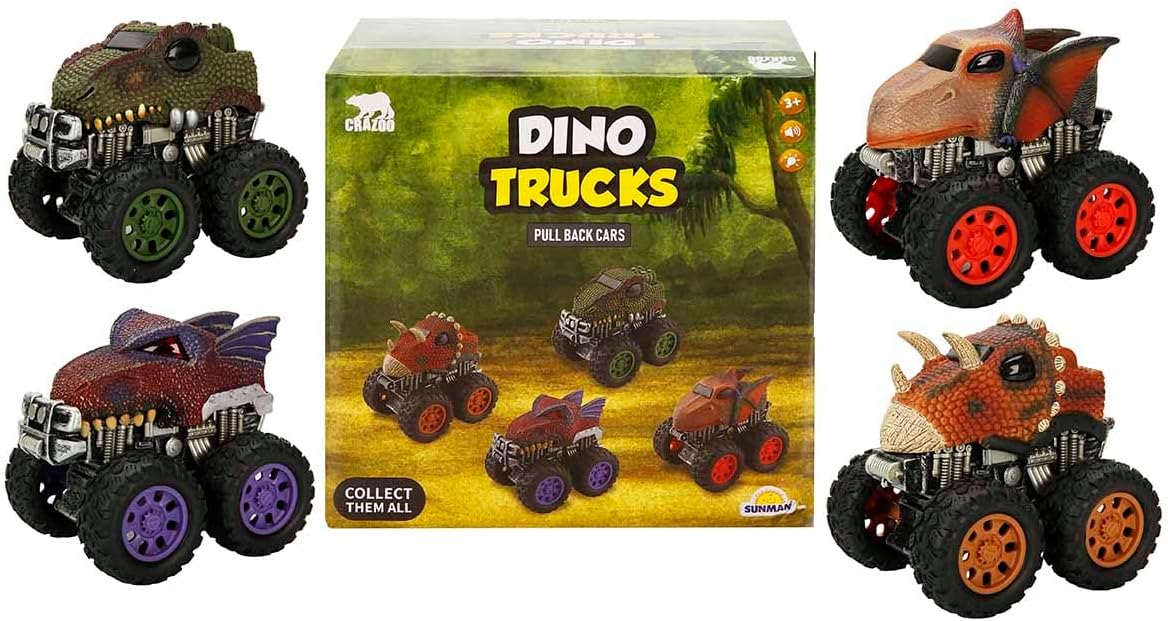 Alternative view of Crazoo T-Rex Dinozor Araba Ses/Işık